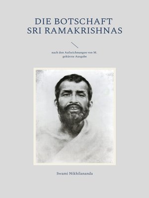 cover image of Die Botschaft Sri Ramakrishnas